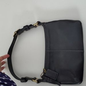 COACH H0769-11415 Small Black Leather
